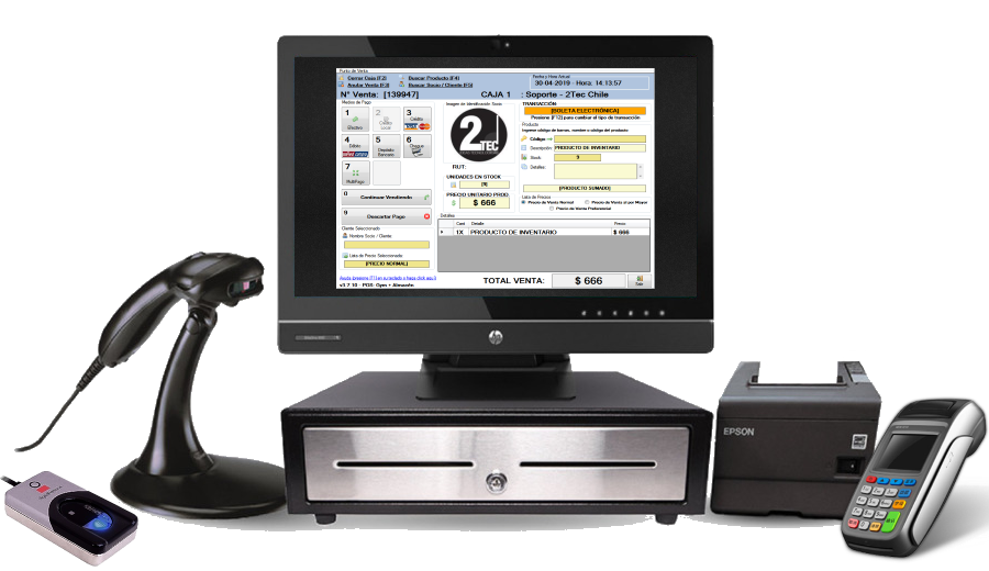 POS – 2Tec Sistemas – www.2tec.cl